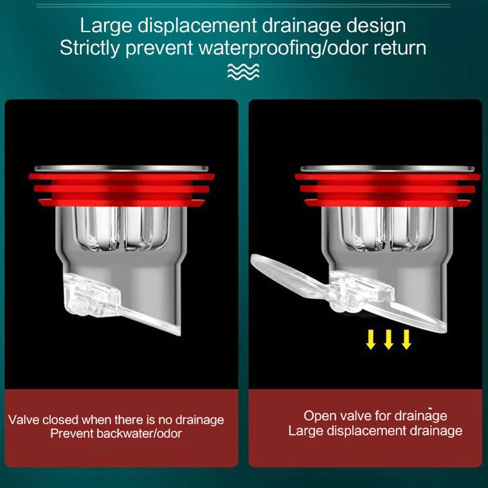 Bathroom Floor Drain Core Plug Stopper Drain Filter Shower Filter Plug Insect Proof Anti-Odor Toilet Gravity Drainage Outlet
Bathroom Floor Drain Core Plug Stopper Drain Filter Shower Filter Plug Insect Proof Anti-Odor Toilet Gravity Drainage Outlet