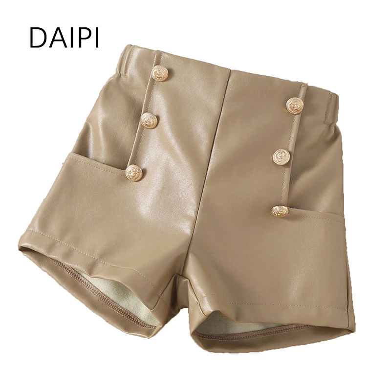 New PU Shorts Girl Button Pocket High Waist Children Clothes Girl Pants 2023 Korean Kids Shorts Cute Girl Shorts 2 To 7 Years
New PU Shorts Girl Button Pocket High Waist Children Clothes Girl Pants 2023 Korean Kids Shorts Cute Girl Shorts 2 To 7 Years