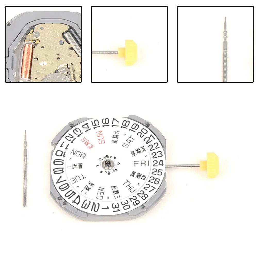 MIYOTA 1S02 REPLACEMENT QUARTZ WATCH MOVEMENT Easy To Use Sweep Silent Movement Type Super Silent, Will Not Disturb Sleep
MIYOTA 1S02 REPLACEMENT QUARTZ WATCH MOVEMENT Easy To Use Sweep Silent Movement Type Super Silent, Will Not Disturb Sleep