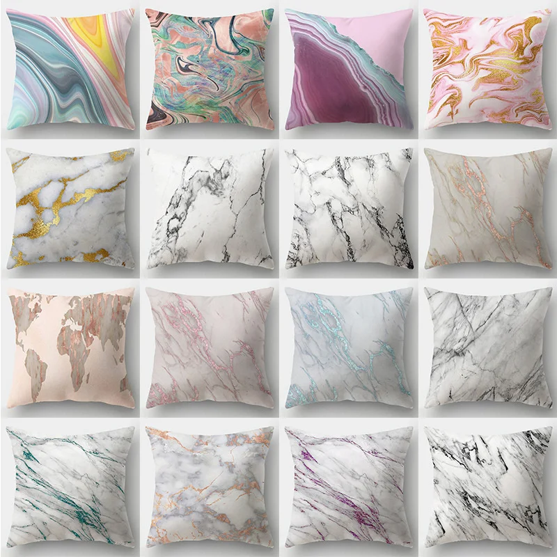 Rainbow Marble Cushion Cover Nordic Abstract Geometric Pillowcase Simple Print Picture Sofa Home Decoration Pillowslip 45x45cm
Rainbow Marble Cushion Cover Nordic Abstract Geometric Pillowcase Simple Print Picture Sofa Home Decoration Pillowslip 45x45cm