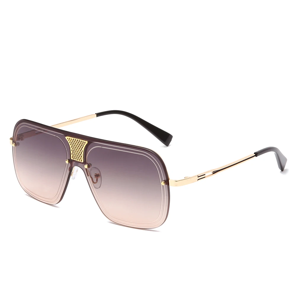 

Fashion Rimless Sunglasses New Women Men Luxury Brand Designer Metal Sun glasses Vintage Sunglass UV400 Shades gafas de sol