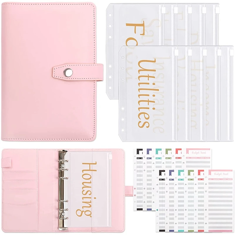 Budget Binder with Zipper Envelopes,Cash Envelopes for Budgeting,Money Organizer for Cash,Money Envelopes Budget Sheet
Budget Binder with Zipper Envelopes,Cash Envelopes for Budgeting,Money Organizer for Cash,Money Envelopes Budget Sheet