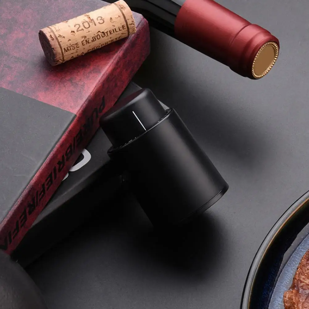 Wine Stopper Mini Easy to Use ABS Vacuum Press Beer Bottle Plug for Club Wine Stopper & Pours Barware Kitchen Dining Bar
Wine Stopper Mini Easy to Use ABS Vacuum Press Beer Bottle Plug for Club Wine Stopper & Pours Barware Kitchen Dining Bar