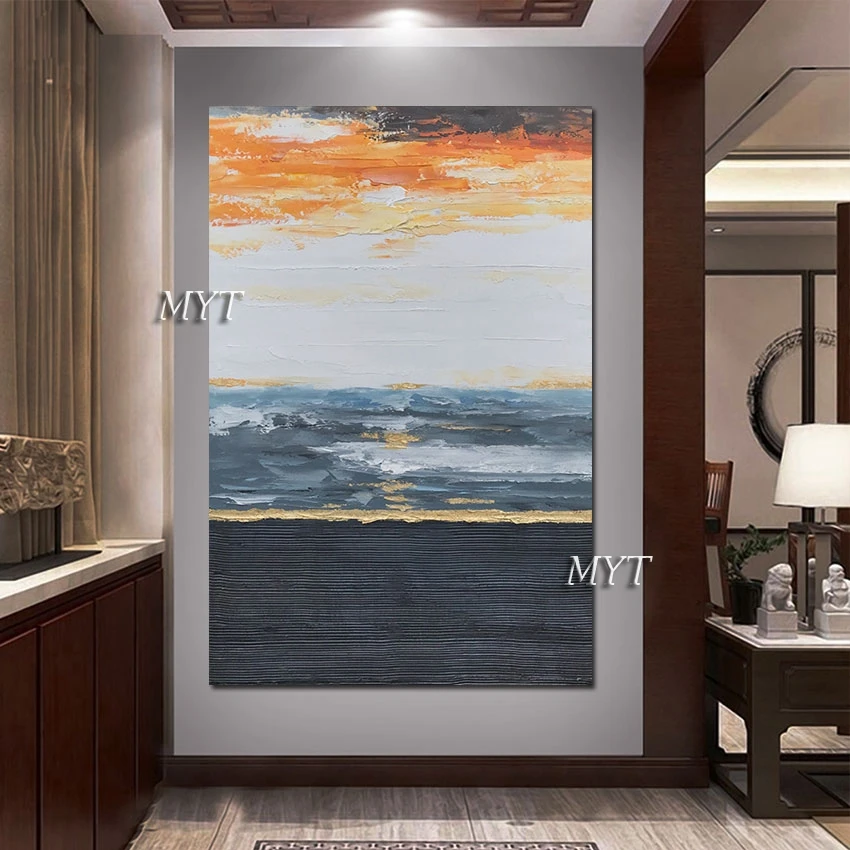 Abstract Pure Hand-painted Hot Selling New Modern Layered Knife Painting Oil Painting Living Room Simple Decoration 
Abstract Pure Hand-painted Hot Selling New Modern Layered Knife Painting Oil Painting Living Room Simple Decoration