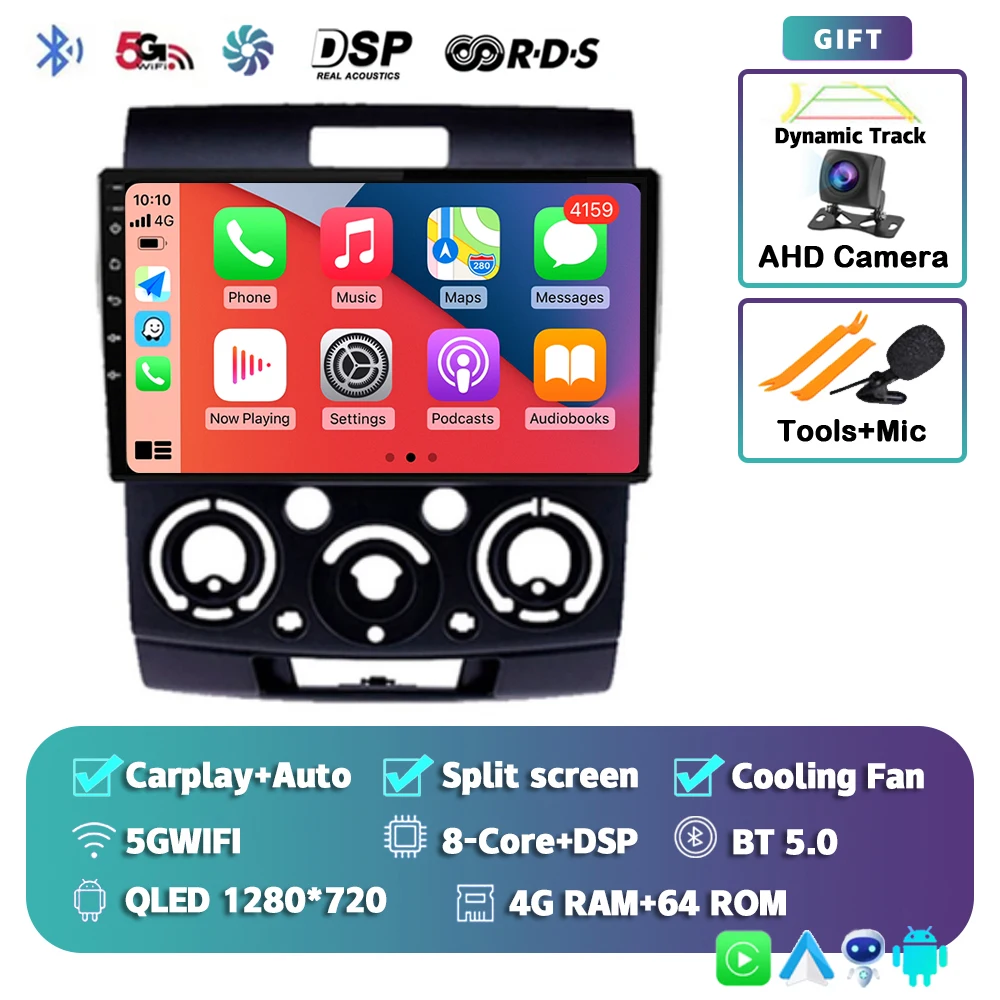 Автомобильный радиоприемник Android 15 для Ford Everest Ranger Mazda BT50 BT-50 2006 2007 2008-2010 Мультимедийный видеопривод Головный плеер Стерео GPS
Автомобильный радиоприемник Android 15 для Ford Everest Ranger Mazda BT50 BT-50 2006 2007 2008-2010 Мультимедийный видеопривод Головный плеер Стерео GPS