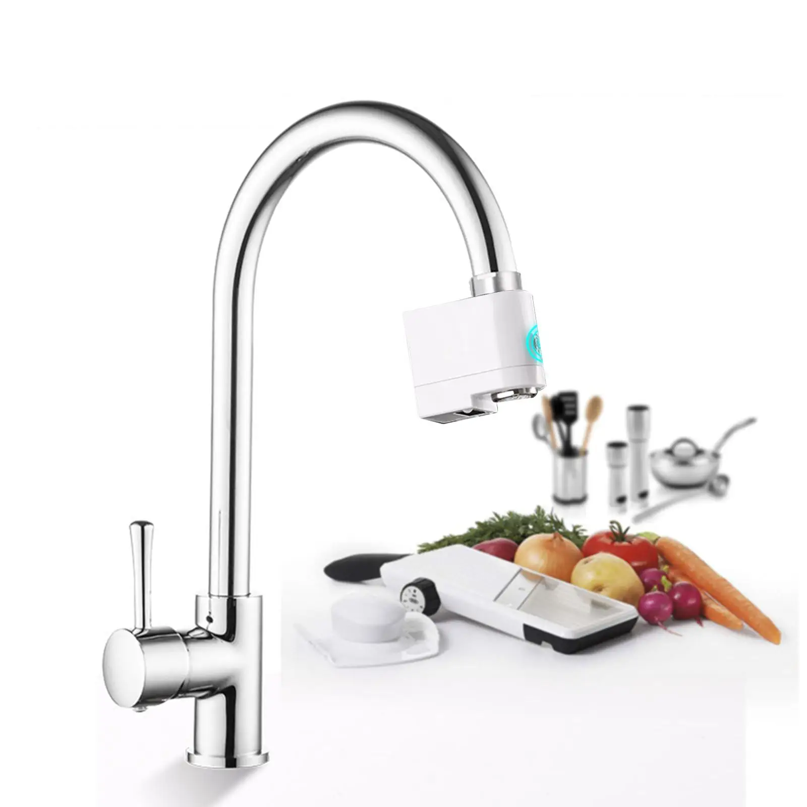 Water Faucet Motion Sensor Automatic Saver Tap Rechargeable Smart Touchless Water Energy Saving Faucet Adapter for Sink Bathroom
Water Faucet Motion Sensor Automatic Saver Tap Rechargeable Smart Touchless Water Energy Saving Faucet Adapter for Sink Bathroom