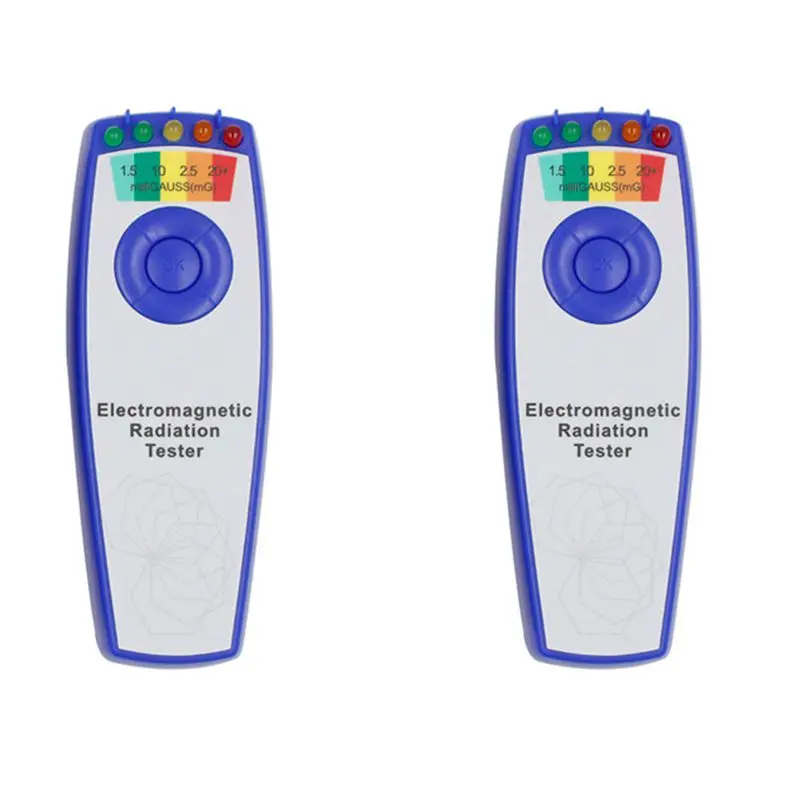 Electromagnetic Field Radiation Detector With 5 LED EMF Gauss Meter Portable Handheld EMF Magnetic Field Detector
Electromagnetic Field Radiation Detector With 5 LED EMF Gauss Meter Portable Handheld EMF Magnetic Field Detector
