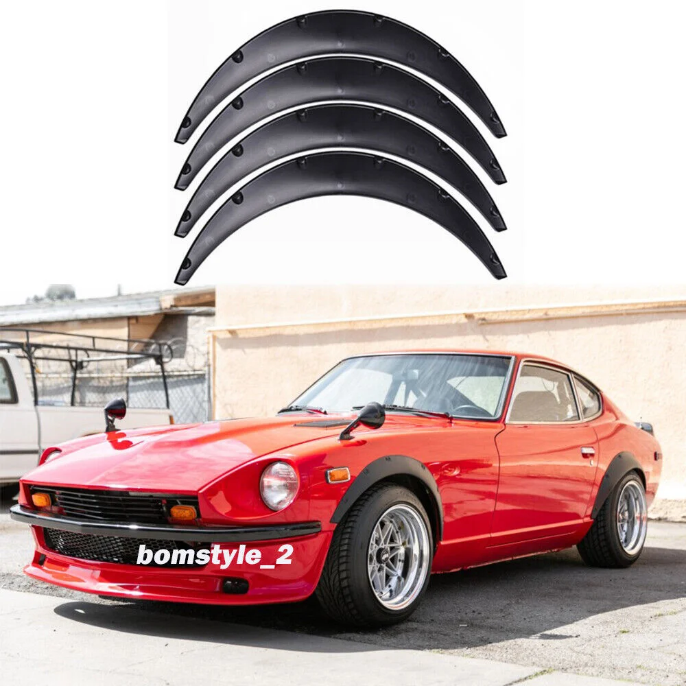 4X 3,5 дюйма/90 мм крылья Flares сверхширокие колесные арки для DATSUN,240Z,260Z,250Z,S30
4X 3,5 дюйма/90 мм крылья Flares сверхширокие колесные арки для DATSUN,240Z,260Z,250Z,S30