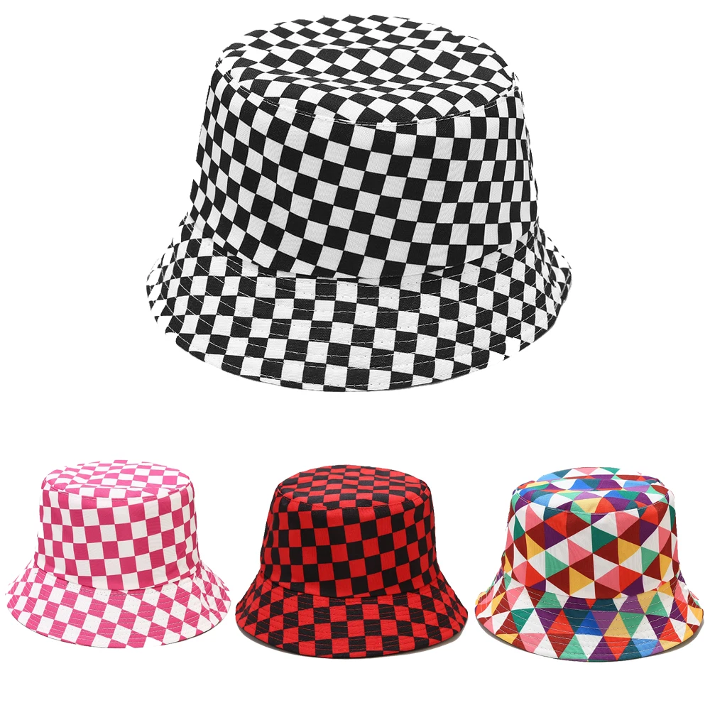 Fashion Print Hat White Black Bucket Hat Reversible Fisherman Caps Summer Hats For Women Bob Gorras Hip Hop Panama Casquette
Fashion Print Hat White Black Bucket Hat Reversible Fisherman Caps Summer Hats For Women Bob Gorras Hip Hop Panama Casquette