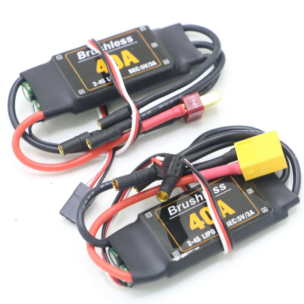 ESC 40A Mitoot Brushless 40A ESC Speed Controler 2-4S With 5V 3A UBEC For RC FPV Quadcopter RC Airplanes Helicopter
ESC 40A Mitoot Brushless 40A ESC Speed Controler 2-4S With 5V 3A UBEC For RC FPV Quadcopter RC Airplanes Helicopter