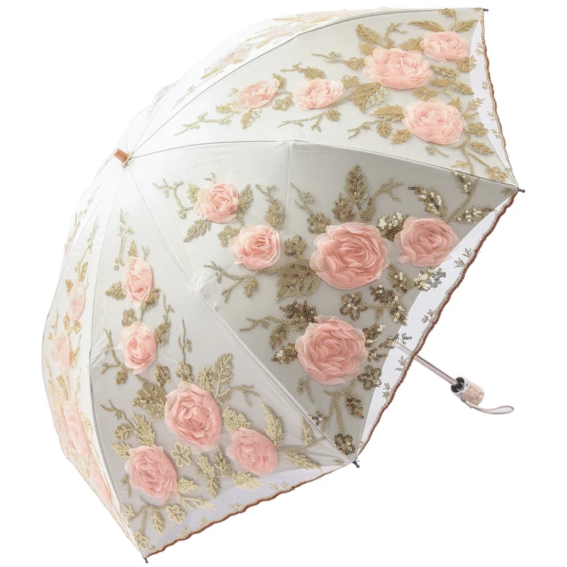Portable Luxury Umbrella Rain Women Unique Wedding Vintage Pink Small Umbrella Designer Outdoor Sombrilla Apparel Accessories
Portable Luxury Umbrella Rain Women Unique Wedding Vintage Pink Small Umbrella Designer Outdoor Sombrilla Apparel Accessories
