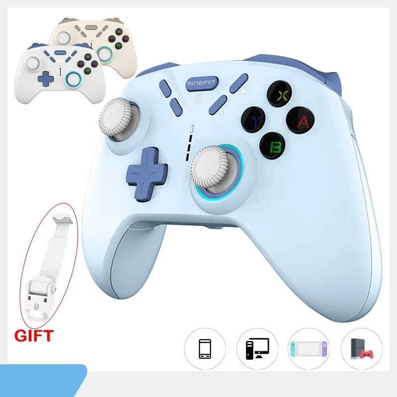 Wireless Gamepad Bluetooth Switch PRO Controller OLED/PS4/PC/Android/iOS USB Wired Six-axis Control Game Handle For Video Games
Wireless Gamepad Bluetooth Switch PRO Controller OLED/PS4/PC/Android/iOS USB Wired Six-axis Control Game Handle For Video Games