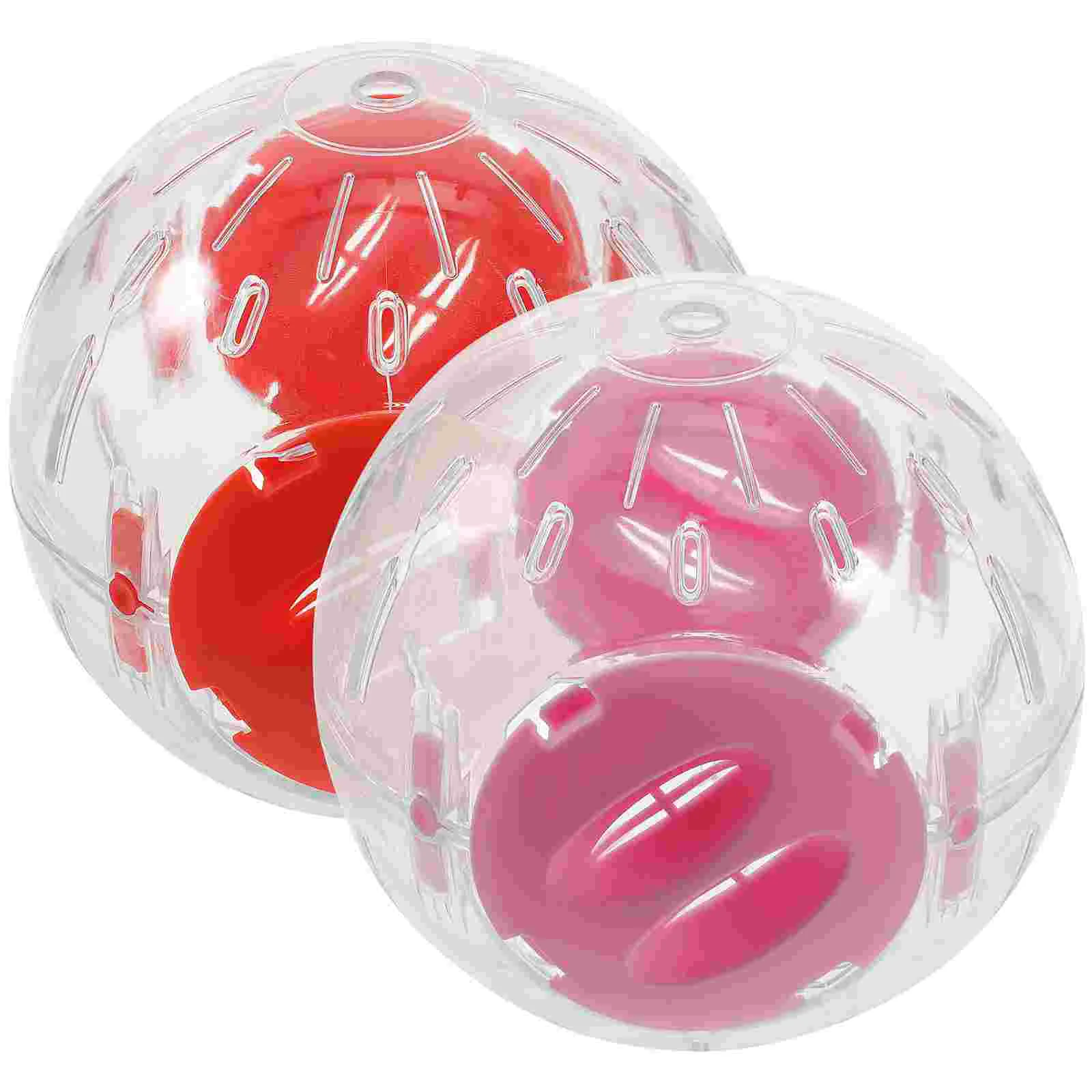 2 Pcs Small Hamster Sports Ball Running Balls Chinchilla Toys Hedgehog Animals Gerbils Exercise Pp Supplies Hedgehogs
2 Pcs Small Hamster Sports Ball Running Balls Chinchilla Toys Hedgehog Animals Gerbils Exercise Pp Supplies Hedgehogs