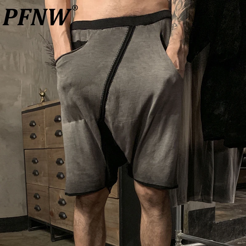 PFNW Summer Men's Gradually Dyed Dirty Elastic Single Layer Knit Shorts Vintage Washed Sports Outdoor Knee Length Pants 12Z1768
PFNW Summer Men's Gradually Dyed Dirty Elastic Single Layer Knit Shorts Vintage Washed Sports Outdoor Knee Length Pants 12Z1768