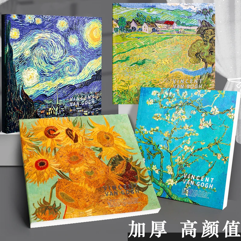 Sketching Gogh Note Book Sheets Van Binding Drawing Sketchbook Travelers Notepad Notebook White Planner 80 Paper Journals Pad
Sketching Gogh Note Book Sheets Van Binding Drawing Sketchbook Travelers Notepad Notebook White Planner 80 Paper Journals Pad