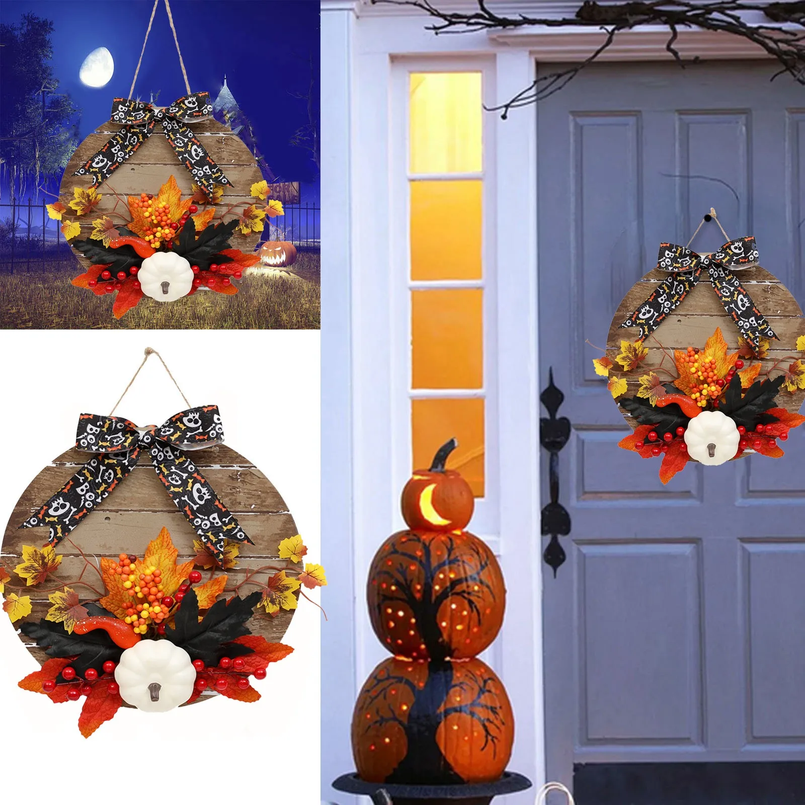 Halloween Wreath Decorative Bow Maple Pumpkin Home Decor Wall Hangings Living Room Room Ideas Gold Pineapple Decor Kitchen
Halloween Wreath Decorative Bow Maple Pumpkin Home Decor Wall Hangings Living Room Room Ideas Gold Pineapple Decor Kitchen