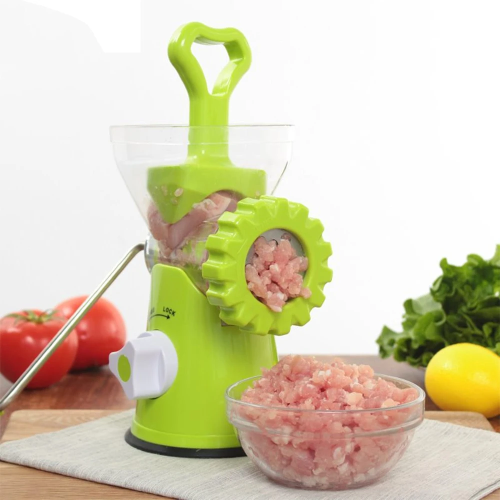 Meat Grinder Manual Processors Food Mincer Kitchen Machine Sausage Maker Stuffer Vegetable Chopper Blender Household Enema Tool
Meat Grinder Manual Processors Food Mincer Kitchen Machine Sausage Maker Stuffer Vegetable Chopper Blender Household Enema Tool