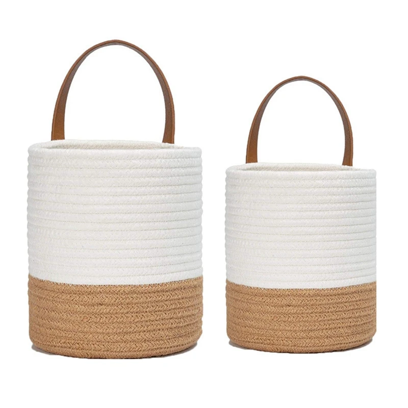 Plant Hanging Basket Imitation Rattan Wall Hanging Flower Pot Woven Basket Flower Cotton Hanging Basket Potted
Plant Hanging Basket Imitation Rattan Wall Hanging Flower Pot Woven Basket Flower Cotton Hanging Basket Potted