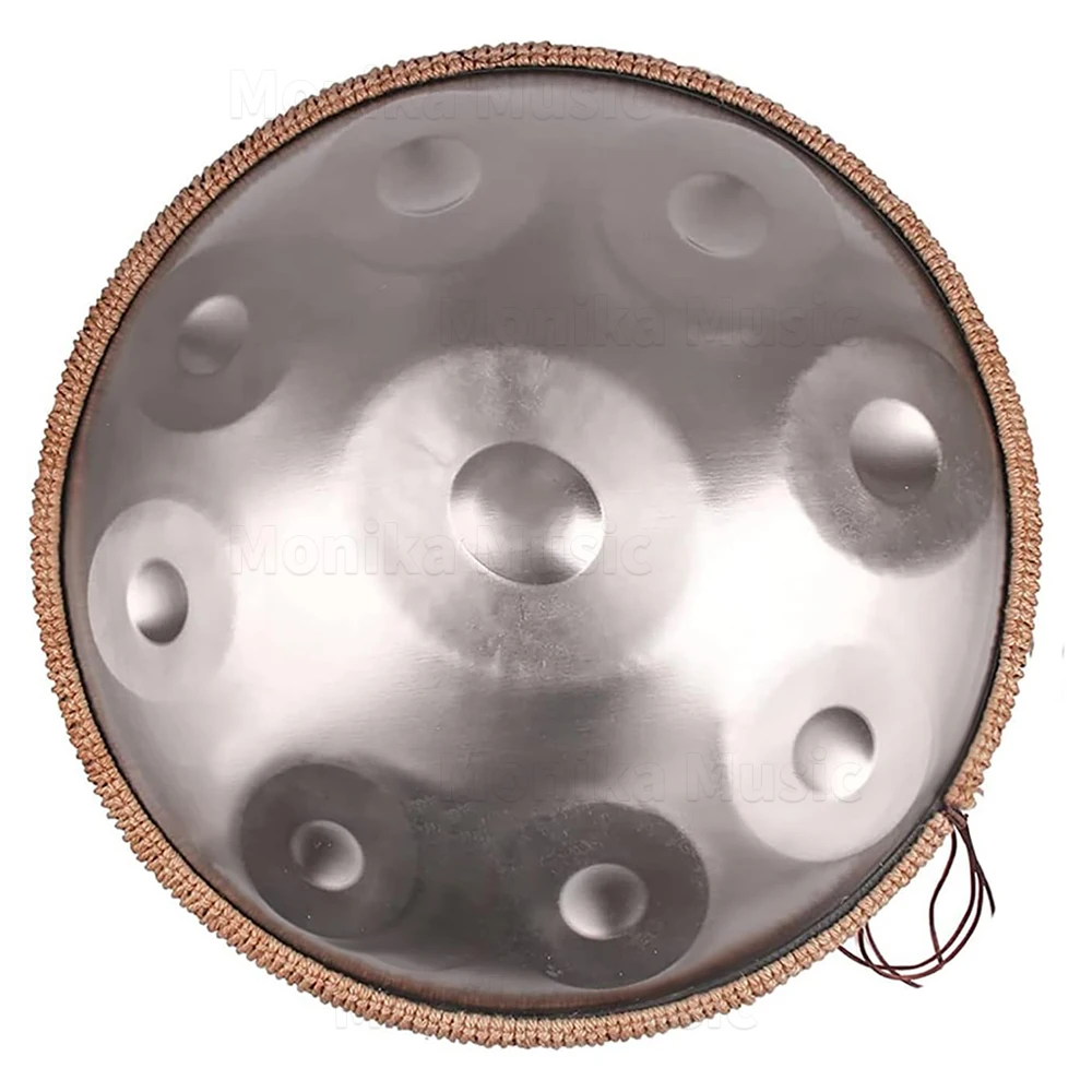 

9 notes in G minor 440Hz handpan drum 18 inch tambor yoga meditation music drum instrument gift steel tongue drum beginner