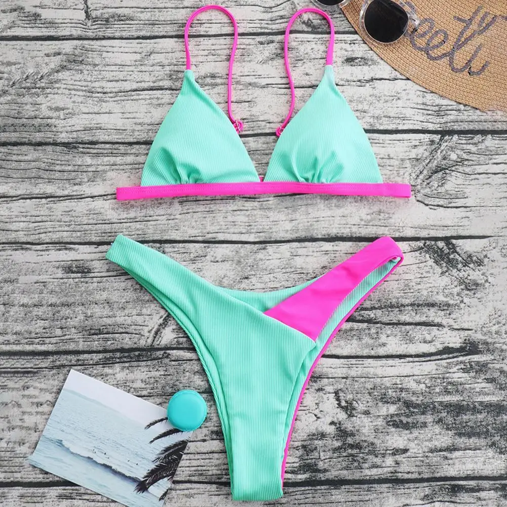 1 Set Bathing Suit Sleeveless Bikini Set Sexy Bikini Summer Ladies Bathing Suit
1 Set Bathing Suit Sleeveless Bikini Set Sexy Bikini Summer Ladies Bathing Suit