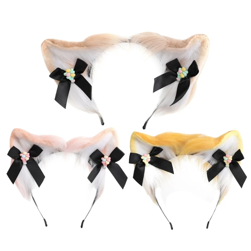 Cat Ears Halloween Headband for Womens Girls Daily Wearing , Halloween Party Fancy Dress Cosplay Hair Accessories
Cat Ears Halloween Headband for Womens Girls Daily Wearing , Halloween Party Fancy Dress Cosplay Hair Accessories
