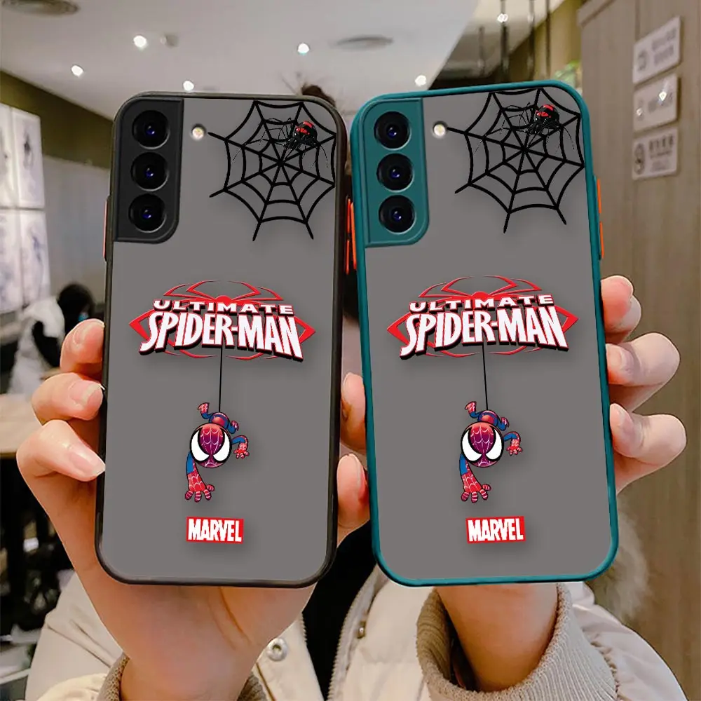 Matte S23 Case For Samsung Note 20 10 S23 S22 S21 S20 S10 S10E S9 S8 Plus Lite Ultra 5G Case Para Cute Cartoon Marvel Spider-Man
Matte S23 Case For Samsung Note 20 10 S23 S22 S21 S20 S10 S10E S9 S8 Plus Lite Ultra 5G Case Para Cute Cartoon Marvel Spider-Man