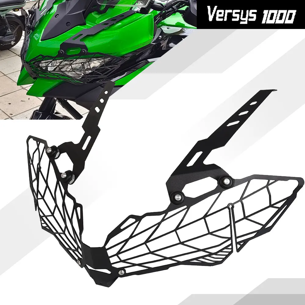 

Для Kawasaki Versys 1000 VERSYS1000 KLE1000 2019 2020 2021 2022 2023 Защитная крышка для мотоциклетной фары