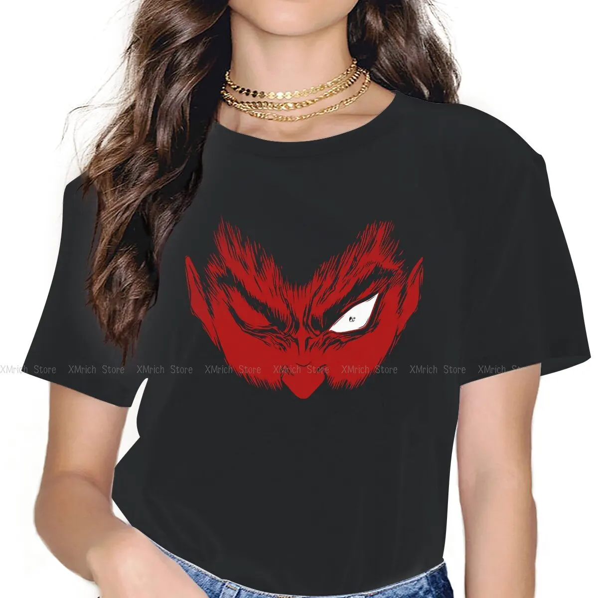 Women's Rage T Shirts Berserk Guts Griffith Behelit Manga Pure Cotton Clothes Humorous Crewneck Tees Printed T-Shirts
Women's Rage T Shirts Berserk Guts Griffith Behelit Manga Pure Cotton Clothes Humorous Crewneck Tees Printed T-Shirts