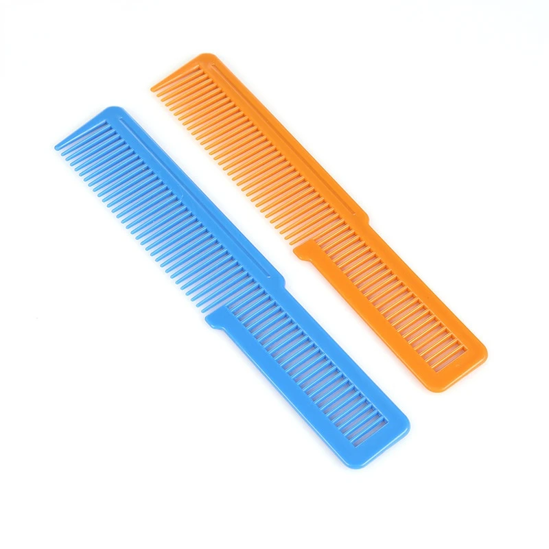 

New Professional Haircut Comb Plastic Salon Flat Top Hair Clipper Cutting Combs Barber Hairdressing Tool Hairdresser Hairbrush