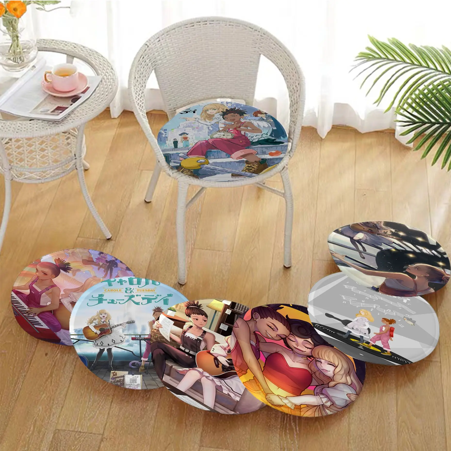 Carole Tuesday Japanese Music Anime Nordic Printing Stool Pad Patio Home Office Chair Seat Cushion Pads Sofa Seat Pads
Carole Tuesday Japanese Music Anime Nordic Printing Stool Pad Patio Home Office Chair Seat Cushion Pads Sofa Seat Pads