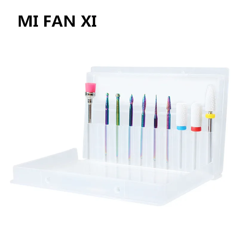 10Pcs/set Rainbow Diamond Ceramic Nail Drill Bit Milling Cutter for Manicure Rotary Burr Cuticle Bits Drill Accessories
10Pcs/set Rainbow Diamond Ceramic Nail Drill Bit Milling Cutter for Manicure Rotary Burr Cuticle Bits Drill Accessories