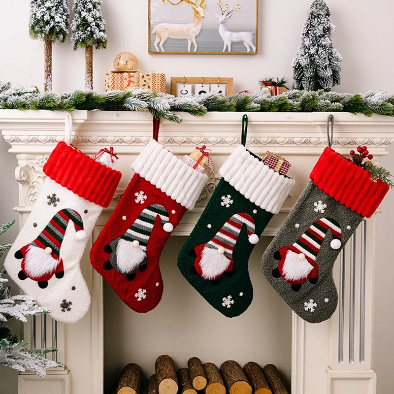 Merry Christmas Socks Christmas Stocking Christmas Tree Pendant Decorations For Home Xmas Gift Natal Candy Package
Merry Christmas Socks Christmas Stocking Christmas Tree Pendant Decorations For Home Xmas Gift Natal Candy Package
