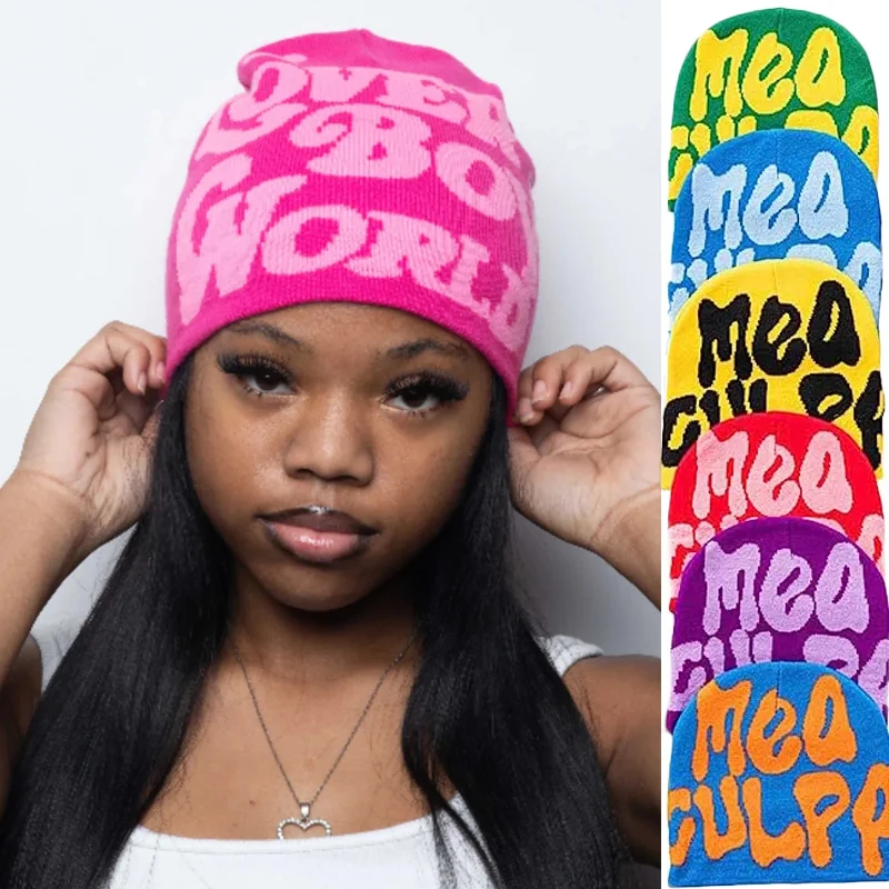 2023 Knitting Cap for Men Women Quality Wool Cap Warm Kpop Fashion Hundred Take Wool Cap Ins New Net Red Design Harajuku Beanie
2023 Knitting Cap for Men Women Quality Wool Cap Warm Kpop Fashion Hundred Take Wool Cap Ins New Net Red Design Harajuku Beanie