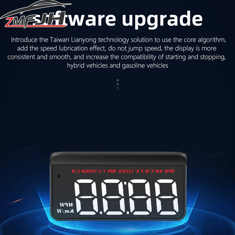 M5 Автомобильный OBD Проекционный дисплей Расход топлива Напряжение Температура воды Сигнализация превышения скорости Проектор на лобовом стекле Автомобильные электронные аксессуары
M5 Автомобильный OBD Проекционный дисплей Расход топлива Напряжение Температура воды Сигнализация превышения скорости Проектор на лобовом стекле Автомобильные электронные аксессуары