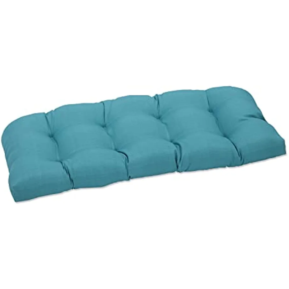507095 Outdoor/Indoor Forsyth -Pool Tufted Loveseat Cushion, 44" x 19", Turquoise
507095 Outdoor/Indoor Forsyth -Pool Tufted Loveseat Cushion, 44" x 19", Turquoise