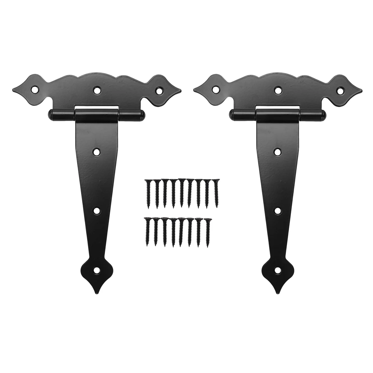Heavy Duty Gate Hinges 8inch Strap Hinges Shed Door Hinges Barn Door Hinges for Wooden Fences Decorative Hinges 2Pcs
Heavy Duty Gate Hinges 8inch Strap Hinges Shed Door Hinges Barn Door Hinges for Wooden Fences Decorative Hinges 2Pcs