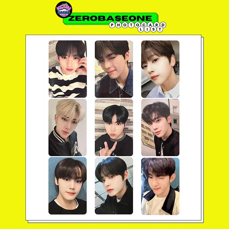 9Pcs/Set Kpop ZB1 ZEROBASEONE KCON 2023 Offical Same Photocard Photo Print Pictures Postcard For Fans Collection Gifts Lomo Card
9Pcs/Set Kpop ZB1 ZEROBASEONE KCON 2023 Offical Same Photocard Photo Print Pictures Postcard For Fans Collection Gifts Lomo Card