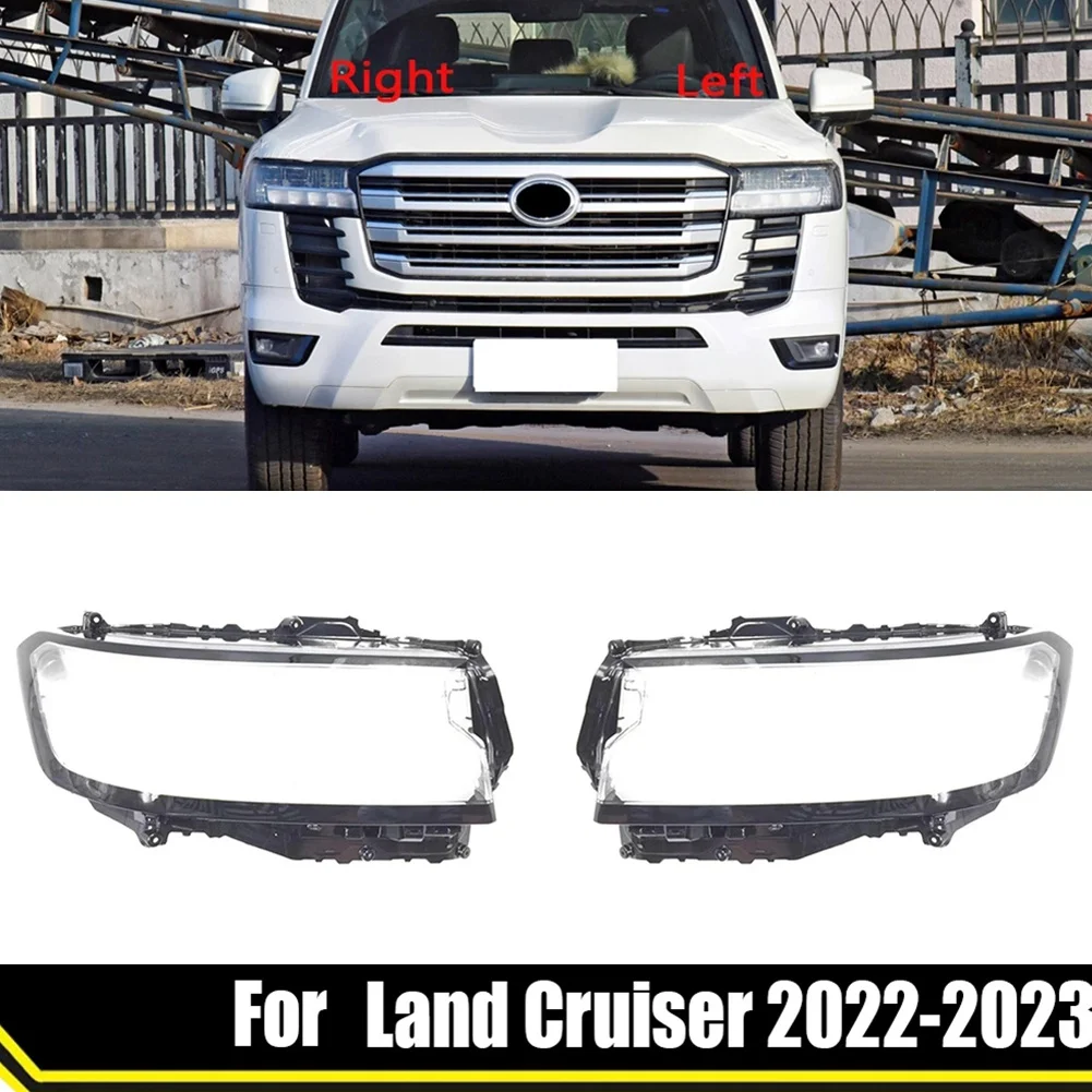 Car Front Left HeadLight Cover Headlight Transparent Glass Lens Shell Lampshade Caps for Toyota Land Cruiser 2022 2023
Car Front Left HeadLight Cover Headlight Transparent Glass Lens Shell Lampshade Caps for Toyota Land Cruiser 2022 2023