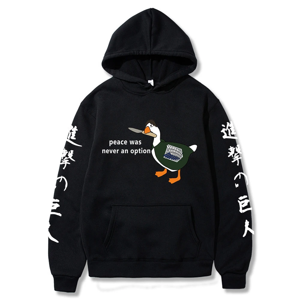 Anime Attack On Titan Peace Was Never An Option Printing Hoodie Loose Unisex Anime Men Women Hoodie Harajuku
Anime Attack On Titan Peace Was Never An Option Printing Hoodie Loose Unisex Anime Men Women Hoodie Harajuku