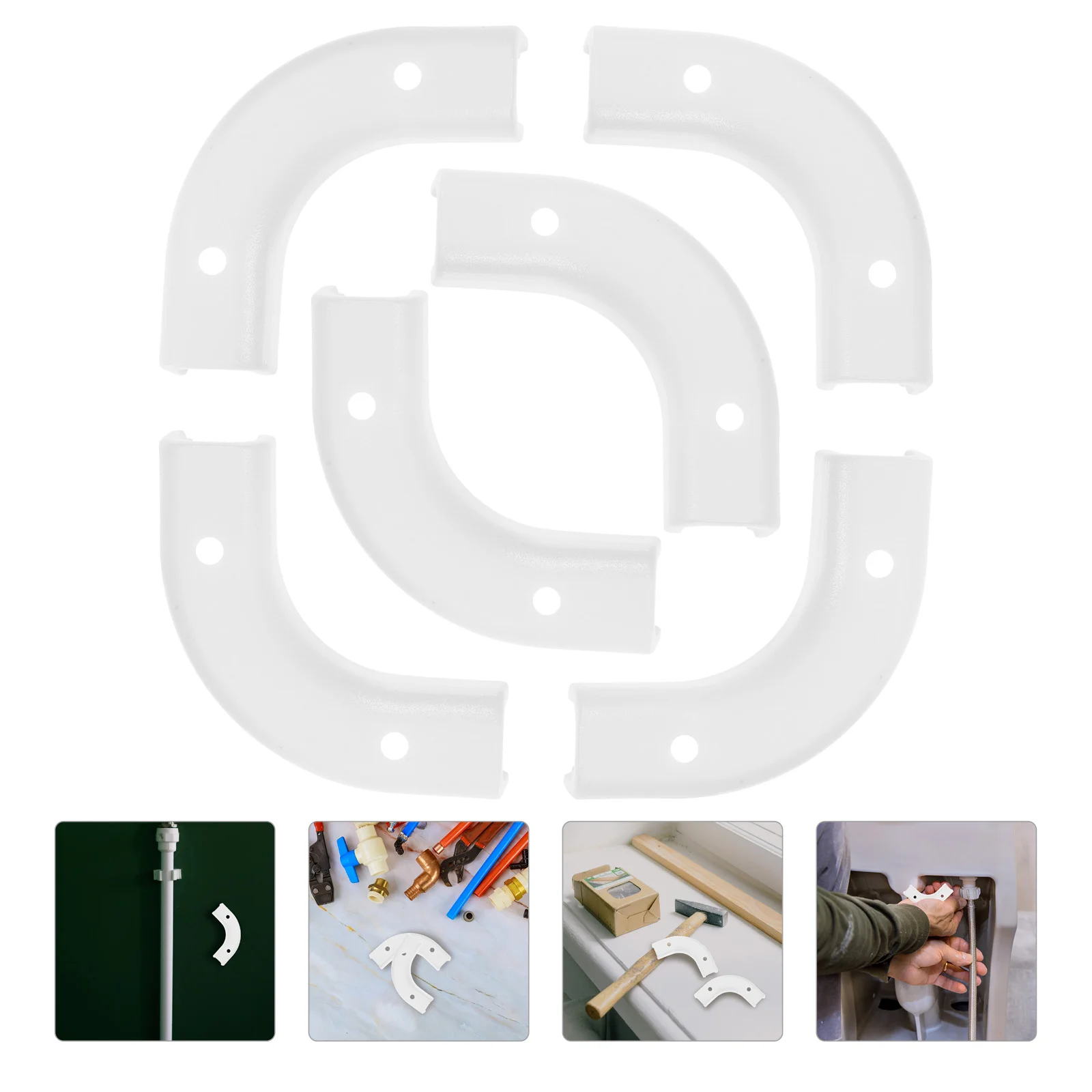 6 PCS Clean Water Pipe Clamp Clip Holder Water Purifier Conduit Elbow Pipe Supports Pom Pipe Mounting Brackets Pipe Hanger
6 PCS Clean Water Pipe Clamp Clip Holder Water Purifier Conduit Elbow Pipe Supports Pom Pipe Mounting Brackets Pipe Hanger
