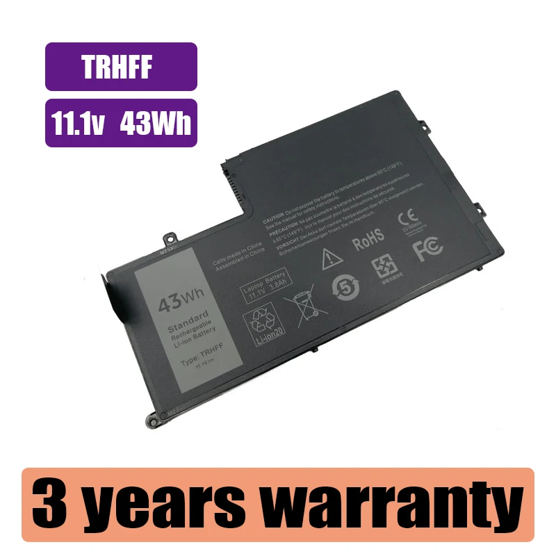 DELL Original New Replacement Laptop Battery for DELL Inspiron 5547 5545 5548 5447 5445 5448 14-5447 15-5547 3450 3550 TRHFF
DELL Original New Replacement Laptop Battery for DELL Inspiron 5547 5545 5548 5447 5445 5448 14-5447 15-5547 3450 3550 TRHFF