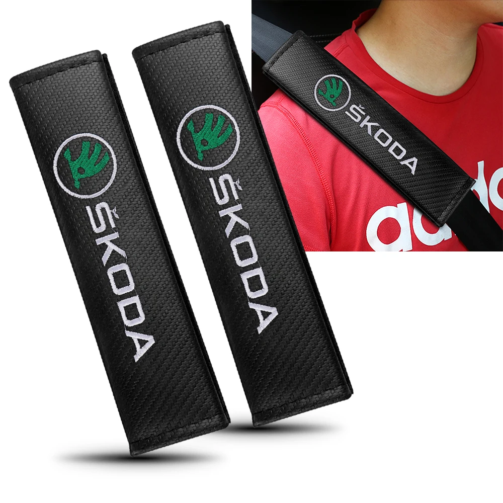 1/2pcs Car Seat Belt Covers Shoulder Protector Pads Auto Accessories For Skoda Octavia 2 3 a5 Rapid Superb Kodiaq Fabia a7 Karoq
1/2pcs Car Seat Belt Covers Shoulder Protector Pads Auto Accessories For Skoda Octavia 2 3 a5 Rapid Superb Kodiaq Fabia a7 Karoq