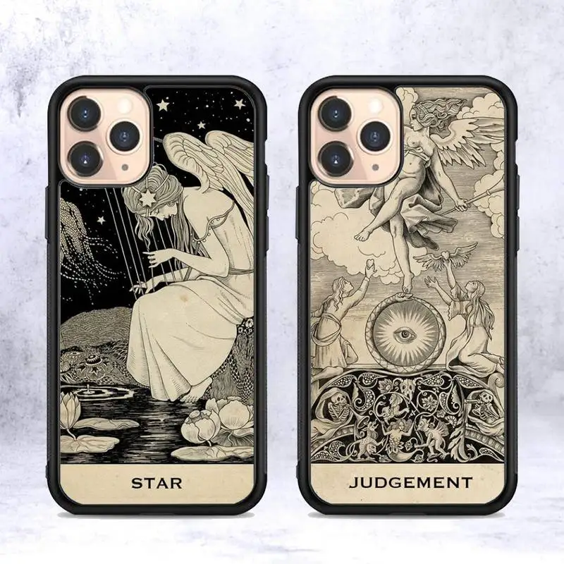 TOPLBPCS Fool Tarot Card Meanings Phone Case Silicone PC+TPU Case for iPhone 11 12 13 Pro Max 8 7 6 Plus X SE XR Hard Fundas
TOPLBPCS Fool Tarot Card Meanings Phone Case Silicone PC+TPU Case for iPhone 11 12 13 Pro Max 8 7 6 Plus X SE XR Hard Fundas