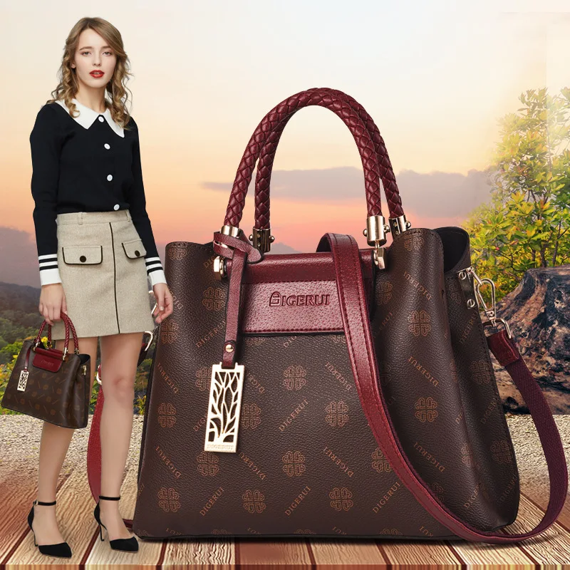 2022 New Women's Handbag Stylish One-Shoulder Crossbody Bag Presbyterian Large Volume Atmosphere
2022 New Women's Handbag Stylish One-Shoulder Crossbody Bag Presbyterian Large Volume Atmosphere