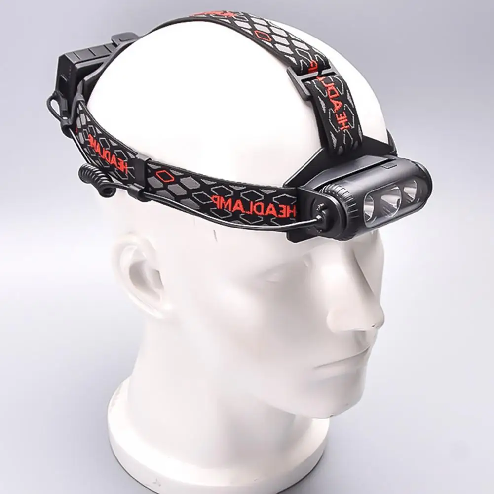 1 Set Practical LED Headlamp Flip Type Large Capacity Battery Camping Headlight USB Charging COB Headlamp LED Light
1 Set Practical LED Headlamp Flip Type Large Capacity Battery Camping Headlight USB Charging COB Headlamp LED Light