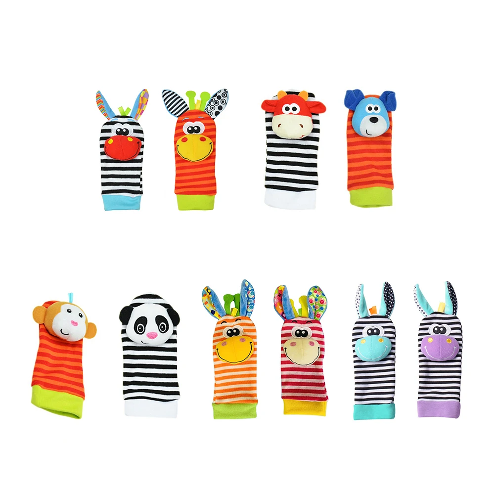 2pcs 0-12 Months Baby Rattle Ring Socks Plush Soft Newborn Cute Cartoon Infant Developmental Foot Finder Toys
2pcs 0-12 Months Baby Rattle Ring Socks Plush Soft Newborn Cute Cartoon Infant Developmental Foot Finder Toys
