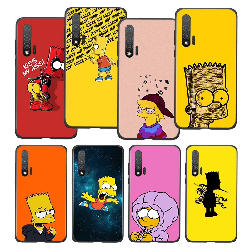 Anime Simpsons Cool For Huawei Nova 9 8i 8 7 6 SE 7i 5T 5i 3i 3e 3 2i Pro Black Silicone Soft Phone Shell Case Capa
Anime Simpsons Cool For Huawei Nova 9 8i 8 7 6 SE 7i 5T 5i 3i 3e 3 2i Pro Black Silicone Soft Phone Shell Case Capa