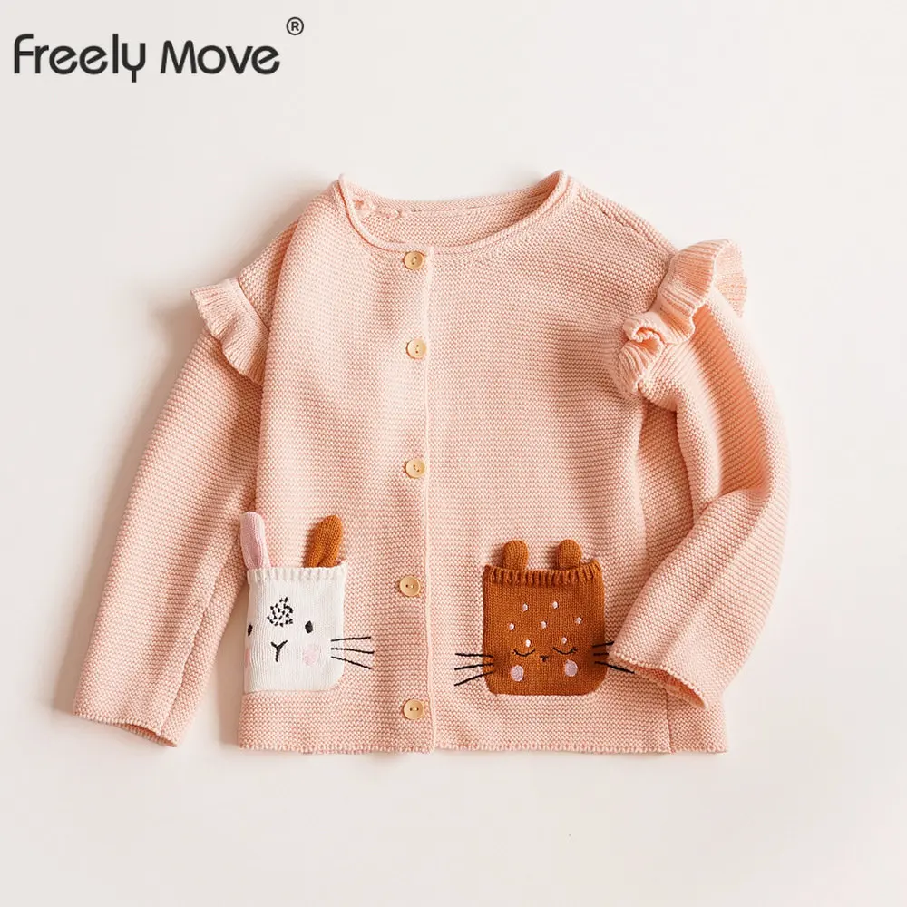 Freely Move Girls' Knitted Cardigan 2022 Autumn Winter Baby Clothing Toddler Sweaters Cartoon Girls Cardigans Infant Knitwear
Freely Move Girls' Knitted Cardigan 2022 Autumn Winter Baby Clothing Toddler Sweaters Cartoon Girls Cardigans Infant Knitwear
