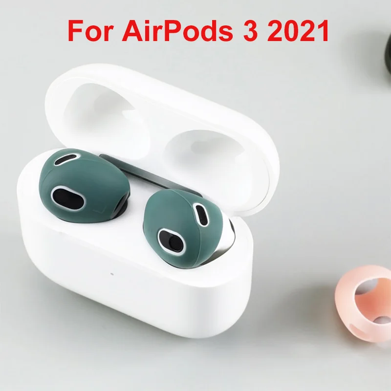 2 шт., силиконовые насадки для Airpods 3, 1 пара
2 шт., силиконовые насадки для Airpods 3, 1 пара