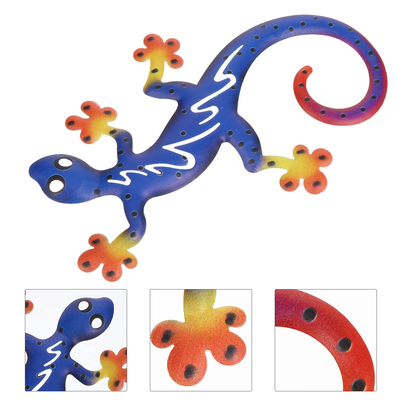 1pc Unique Gecko Wall Hanging Durable Iron Gecko Decor Vivid Home Wall Adornment
1pc Unique Gecko Wall Hanging Durable Iron Gecko Decor Vivid Home Wall Adornment